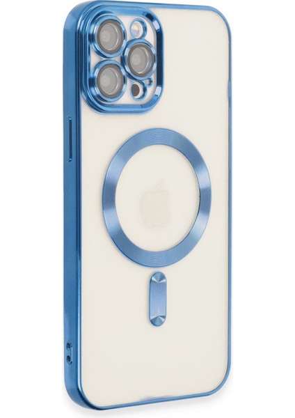 iPhone 12 Pro Kılıf Kross Magneticsafe Kapak - Sierra Blue