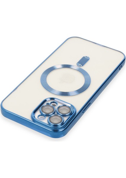 iPhone 12 Pro Kılıf Kross Magneticsafe Kapak - Sierra Blue