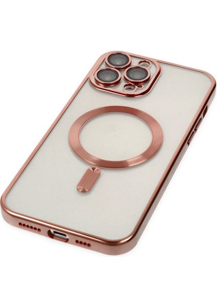 iPhone 13 Pro Kılıf Kross Magneticsafe Kapak - Rose