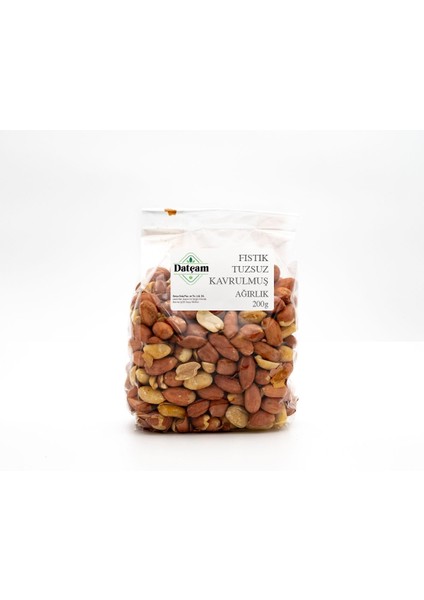 Fıstık Kavrulmuş Tuzsuz 200 gr