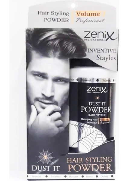 Zenix Saç Şekillendirici Toz Wax Saç Pudrası Intentive 20GR