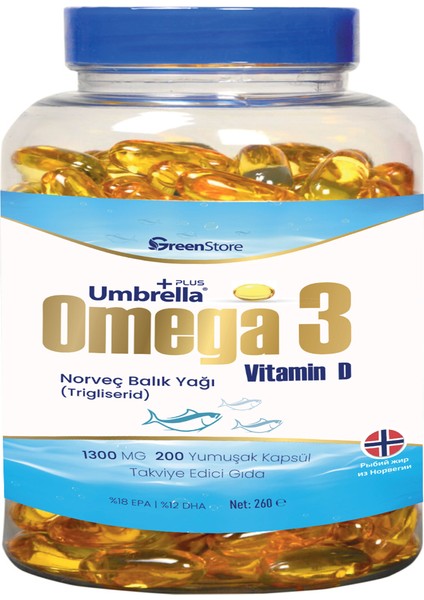 Umbrella Omega3 1300 Mg