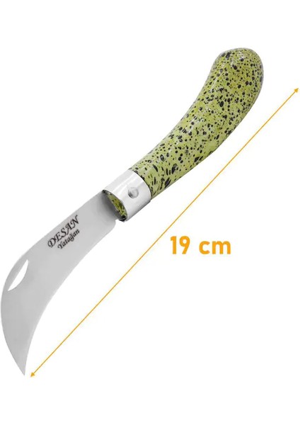 Desan Eğri Aşı Bıçağı Paslanmaz Ceviz Aşı Çakısı 19 cm fiyatları