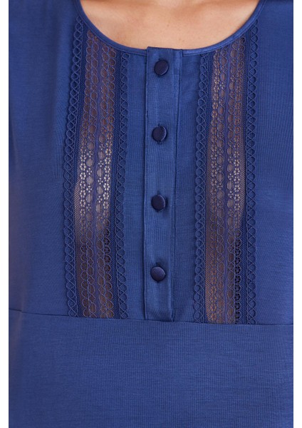 Dantelli Penye 3'lü Kadın Pijama Takımı - 2800 fırsatları