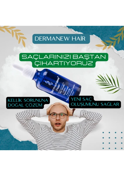 Hair Mavi Serum bakım serumu 1x50ml