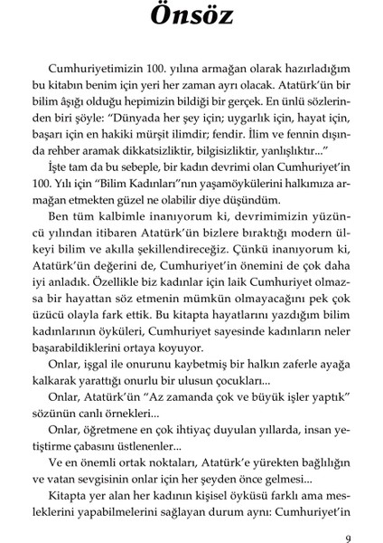Kadınlar Cumhuriyeti Bilimin Öncü Kadınları - Özlem Özdemir fırsatları