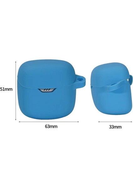 Jbl Tune Flex Şok Geçirmez Kılıf Bluetooth Earbuds Protector Anti-Drop Silikon Kılıf (Yurt Dışından) fırsatları