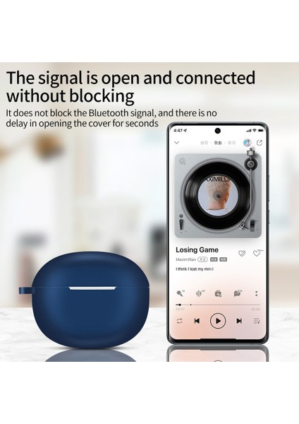 Realme Buds Için T100 Silikon Koruyucu Kılı (Yurt Dışından)