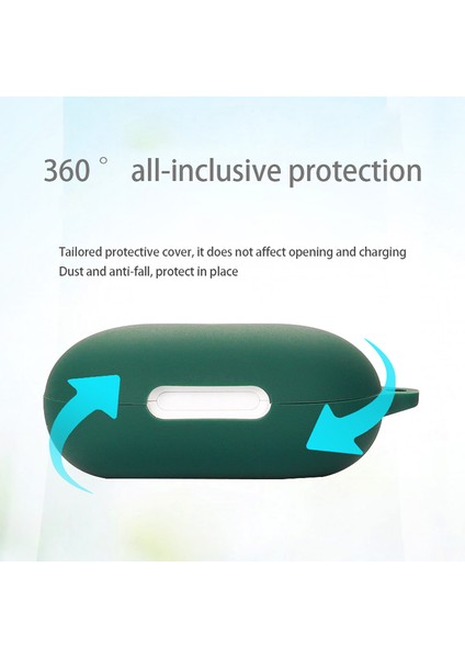 Anker Soundcore Space A40 Kulaklık Şarj Kutusu Için Anti-Dut Esnek Silikon Kasa (Yurt Dışından)