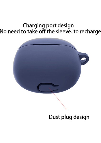 Vivo Iqoo Tws Için Yumuşak Silikon Kapak (Yurt Dışından)