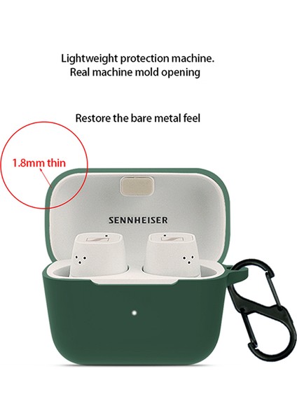 Sennheiser Cx 500BT Kulaklık Şarj Kutusu Koruyucu Kapak (Yurt Dışından) indirimleri
