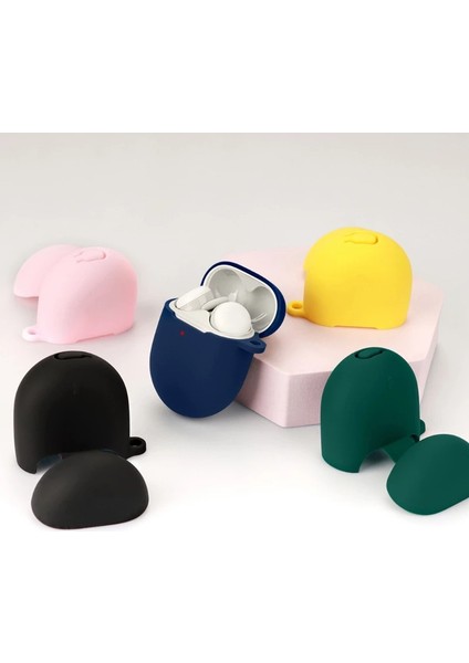Google Pixel Buds A Serisi / Buds Için 2 Bluetooth Kulaklık Silikon Kılıf (Yurt Dışından)