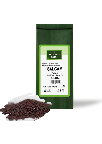 Doğal Şalgam Tohumu 200 gr