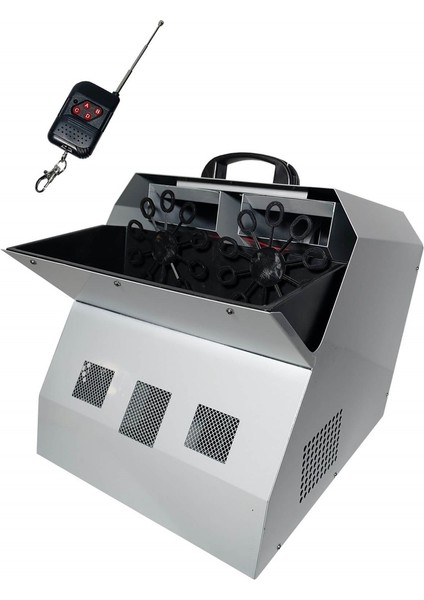 QB-1200LK Bubble Machine Baloncuk Makinesi Uzaktan Kumandalı 1200 Watt (LİKİT DAHİL)