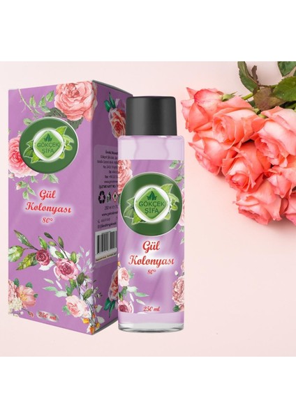 Gül Kolonyası 250 ml.