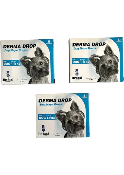 Dr. Sed 1-10 kg Köpekler Için Deri Bakım Ürünü  x 3