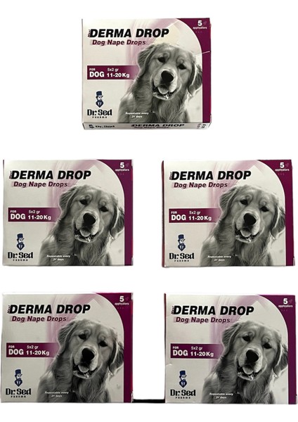 11-20 kg Köpekler Için Deri Bakım Ürünü x 5