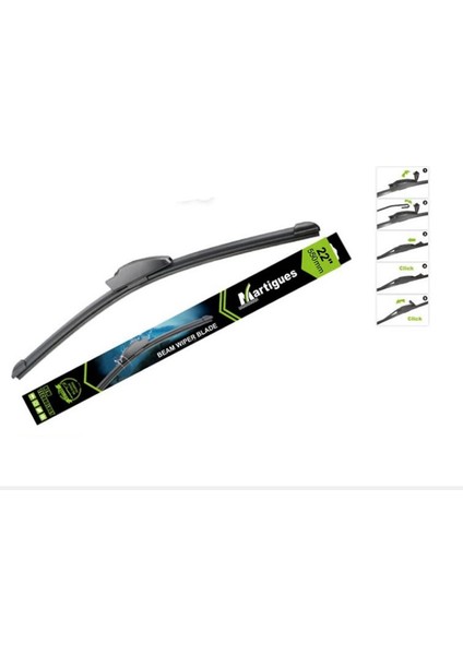 Silecek Süpürgesi Universal Muz 550 mm 22"
