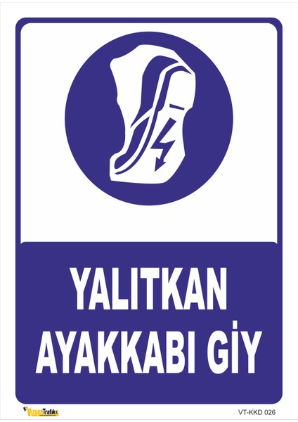 Yalıtkan Ayakkabı Giy Levhası