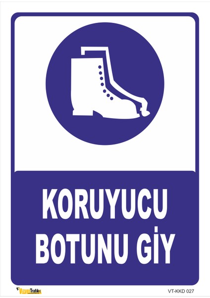Koruyucu Botunu Giy Levhası