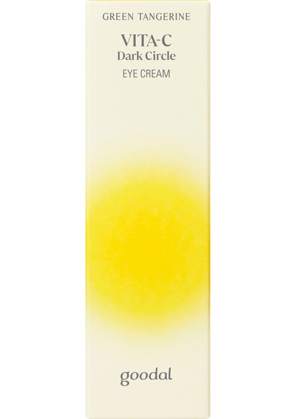 Tangerine Vita C Dark Circle Eye Cream - Yeşil Mandalina Özlü Aydınlatıcı Göz Kremi