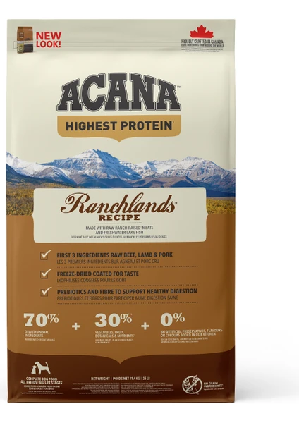 Ranchlands Köpek Maması 11,4Kg