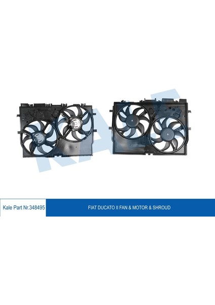Fan Motor Ducato 3 2.0/2.2/2.3jtd 06+ Klima 1358012080 348495
