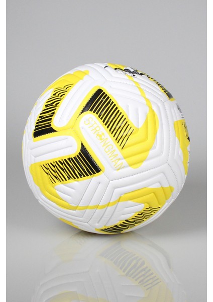 5 Numara Dikişli Sarı Futbol Topu F-035 Şişik Gönderim