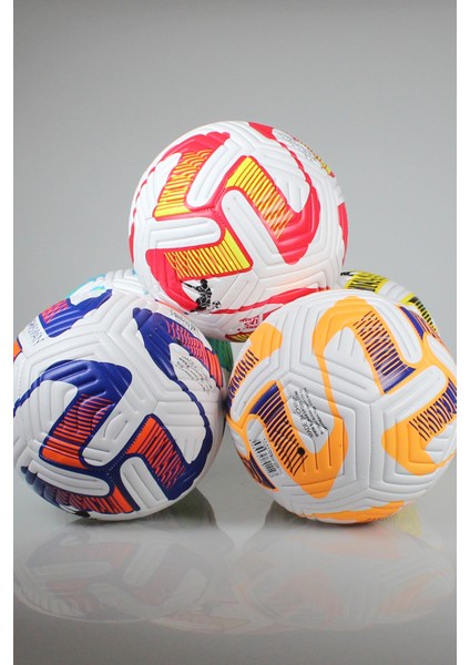5 Numara Dikişli Sarı Futbol Topu F-035 Şişik Gönderim