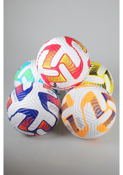 5 Numara Dikişli Sarı Futbol Topu F-035 Şişik Gönderim