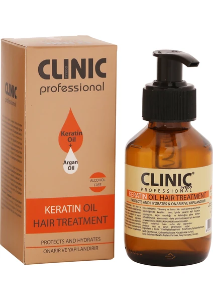 Clinic Professional Keratinli Saç Bakım Serumu 100 ml