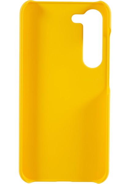 For Samsung Galaxy S23 Için Plus Sert Plastik Kauçuk Parlak Telefon Geri Dikkat Çantası Anti-Fall Cep Telefonu Kapağı (Yurt Dışından) modelleri