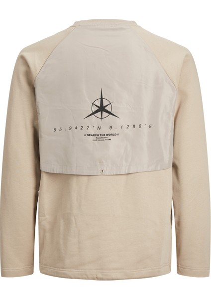 Gögüs Rozetli Bisiklet Yaka Sweatshirt- 12229348 fiyatları