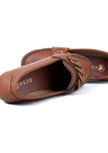 Zincir Halka Detaylı Rahat Taban Günlük Babet Ayakkabı indirimleri