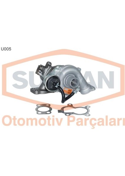 Turbo Peugeot 206 307 1.4hdı 8V Fiesta Fusion 1.4tdcı Duratorq Dv4 0375.G9 U005