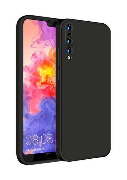 Huawei P20 Pro İçin Ince Likit Silikon Shockproof Korumalı Kılıf (Yurt Dışından)