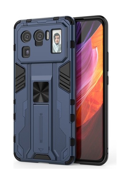 Xiaomi Mi 11 Ultra İçin Çift Katmanlı Pc Tpu Bumper Kaymaz Shockproof Korumalı Kılıf (Yurt Dışından)