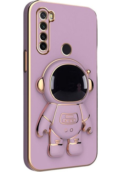 Xiaomi Redmi Note 8 Kılıf Astronot Standlı Silikon