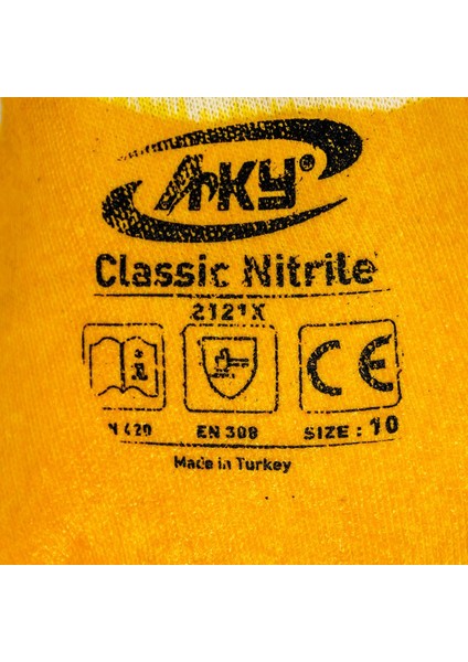 506006 Classic Nitril Eldiven No:10