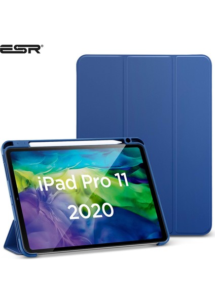 Esr iPad Pro 11 2020 Kılıf-Rebound Pencil-Navy Blue