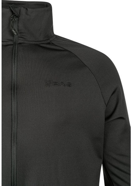 Menza Tam Fermuarli Kadın Sweatshirt Siyah fırsatları