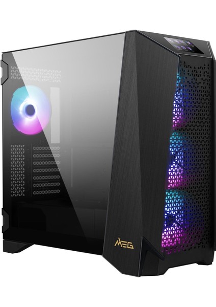 MEG PROSPECT 700R Temperli Cam 4 x140mm A-RGB Dokunmatik IPS Panel E-ATX Gaming Bilgisayar Kasası