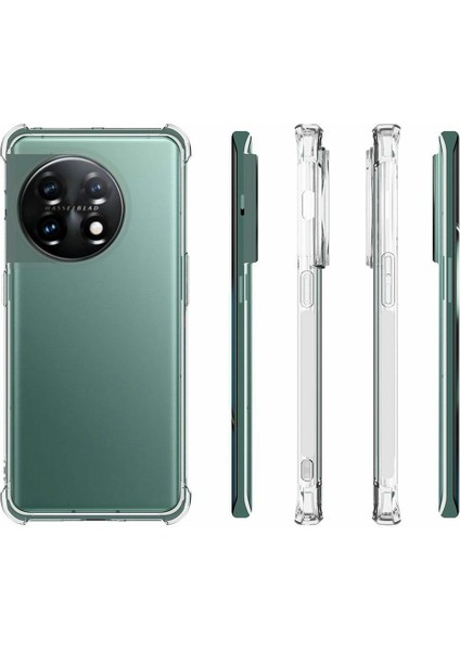 Oneplus 11 5g Anti-Slip Slip Net Telefon Kılıfı Güçlendirilmiş Köşeler Tpu Şok Geçirmez Koruyucu Kapak (Yurt Dışından) indirimleri