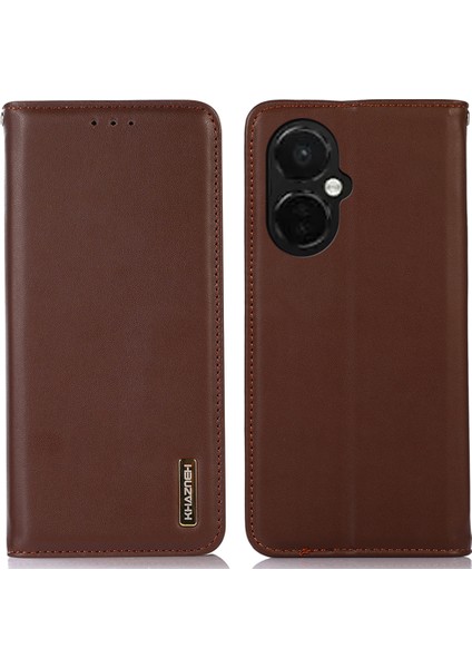 Oneplus Nord Ce 3 5g Nappa Dokün Orun Ingiye Deri Deri Telefon Cüzdan Kapak Stand Kabuğu Için Khazneh Telefon Kılıfı (Yurt Dışından)