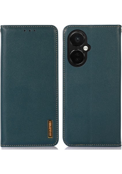 Oneplus Nord Ce 3 5g Nappa Dokün Orun Ingiye Deri Deri Telefon Cüzdan Kapak Stand Kabuğu Için Khazneh Telefon Kılıfı (Yurt Dışından)