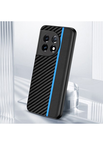 Oneplus 11 5g Pu Deri Kaplamalı Tpu Kılıfı Ultra Ince Karbon Fiber Doku Doku Anti-Çizelge Telefon Kapağı (Yurt Dışından) modelleri
