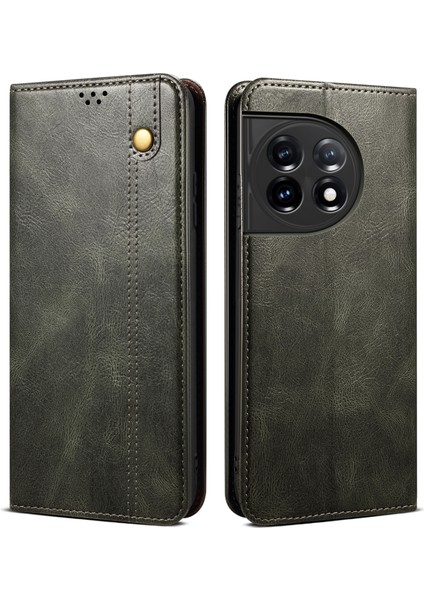 Oneplus 11R 5g Için Telefon Deri Kılıfı, Mumsu Çılgın At Doku Stand Cüzdan Cep Telefonu Kapağı (Yurt Dışından) fiyatları