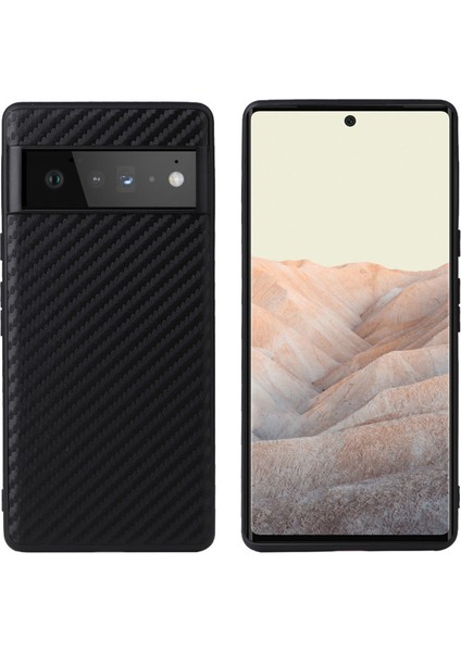 Google Pixel 7 Pro 5g Anti-Çizelge Anti-Slatch Telefon Kılıfı Dokulu Pu Deri Kaplamalı Tpu + Pc Hibrit Kapak (Yurt Dışından)