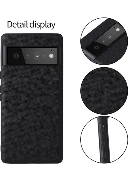 Google Pixel 7 Pro 5g Anti-Çizelge Anti-Slatch Telefon Kılıfı Dokulu Pu Deri Kaplamalı Tpu + Pc Hibrit Kapak (Yurt Dışından) fiyatları