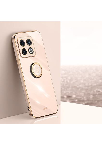 Oneplus 10 Pro 5g Için Xinli Kickstand Telefon Kılıfı, Şok Emici Elektraplatma Tpu Arka Koruyucu Kapak (Yurt Dışından)